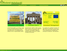 Tablet Screenshot of grenzland.eu