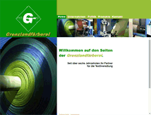 Tablet Screenshot of grenzland.com